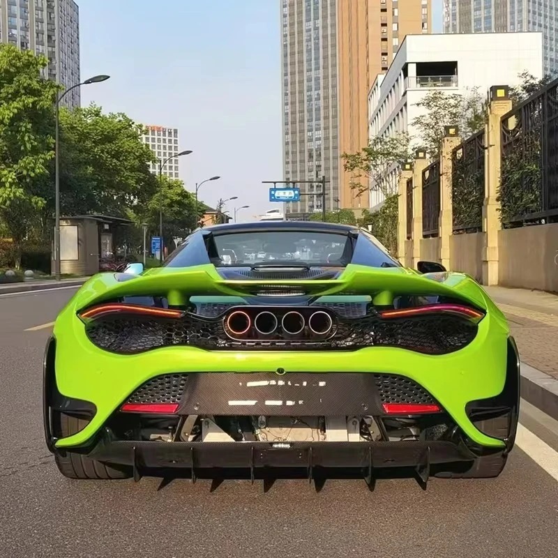 720S Upgrade 765LT Body Kits for  Excellent Quality Dry Carbon Fiber Front Lip Side Skirt Diffuser Hood Fender